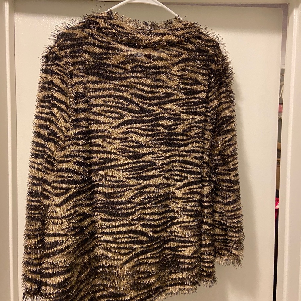 Cheetah Print Blouse